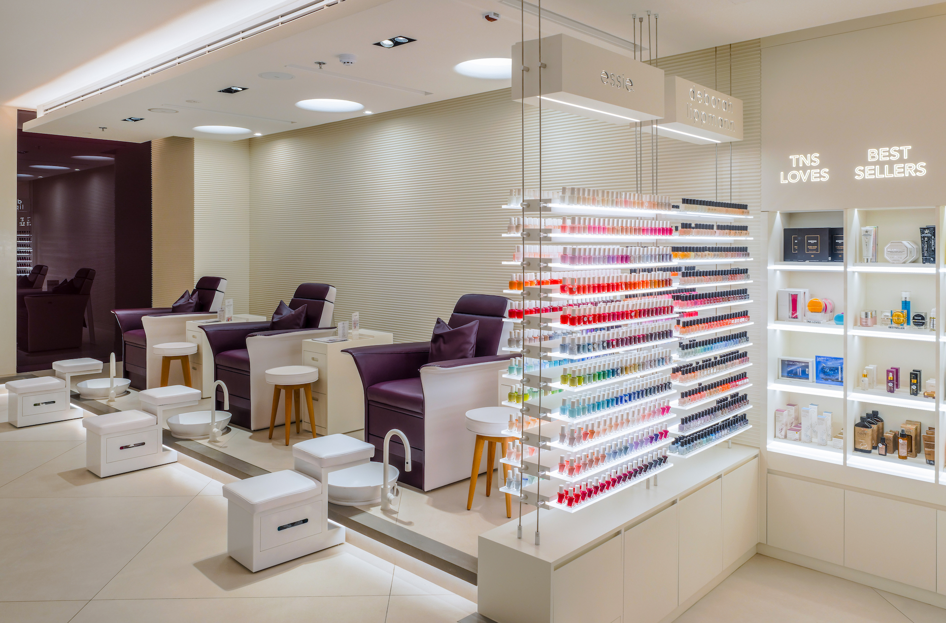 GDM Interiors gives an understated elegance to The Nail Spa in Dubai