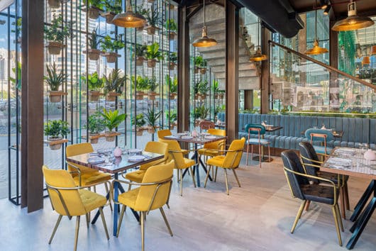 Creative, bold, and intriguing: London Dairy bistro by Bishop Design is ...