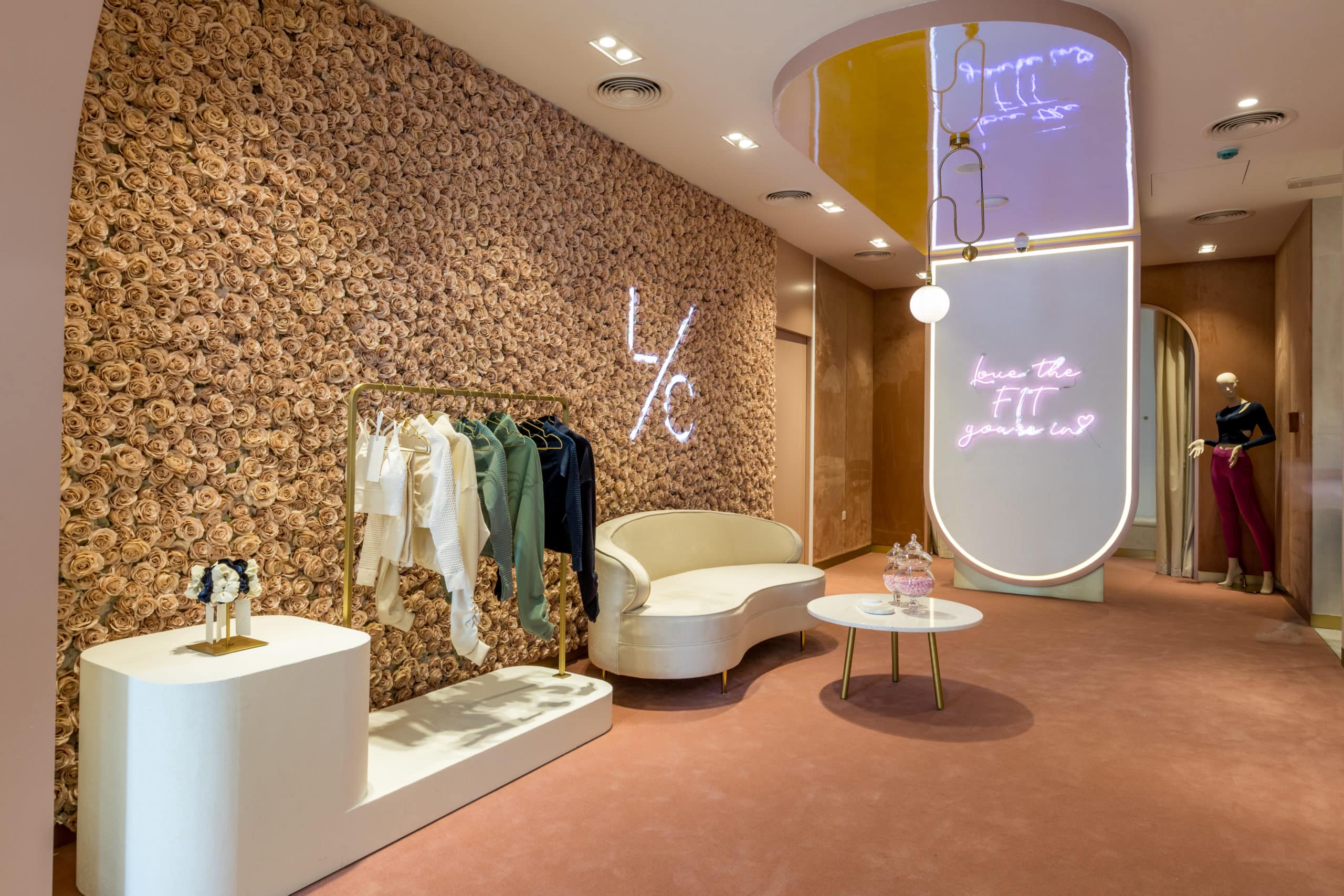Studio Em designs the first flagship store for homegrown athleisure ...