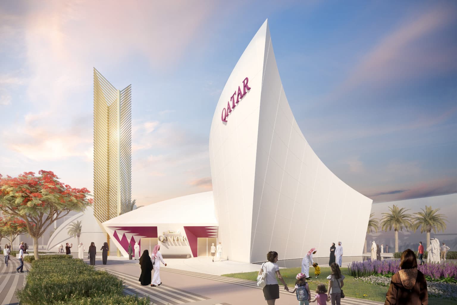 Santiago Calatrava unveils the Qatar Pavilion design for Expo 2020 ...