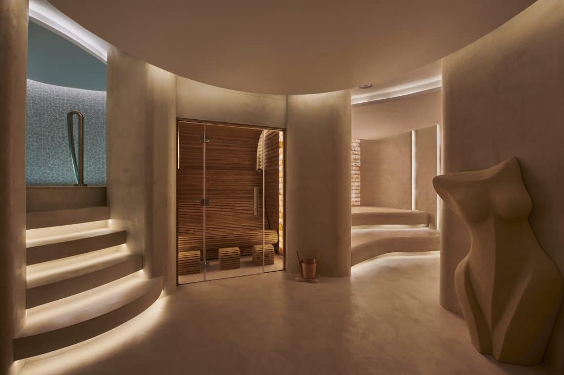 Blended Wellness in Dubai by Bishop Design is a modern day super spa
