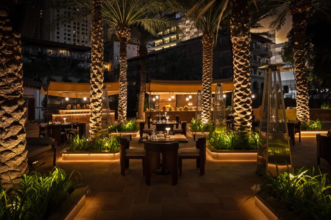 DZ Design unveils new looks for the outdoor night restaurant Amaseena at The Ritz-Carlton, JBR