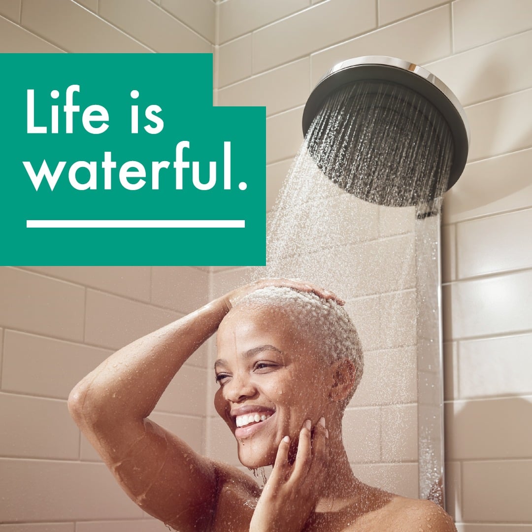 hansgrohe celebrates life with new brand claim: Life is waterful