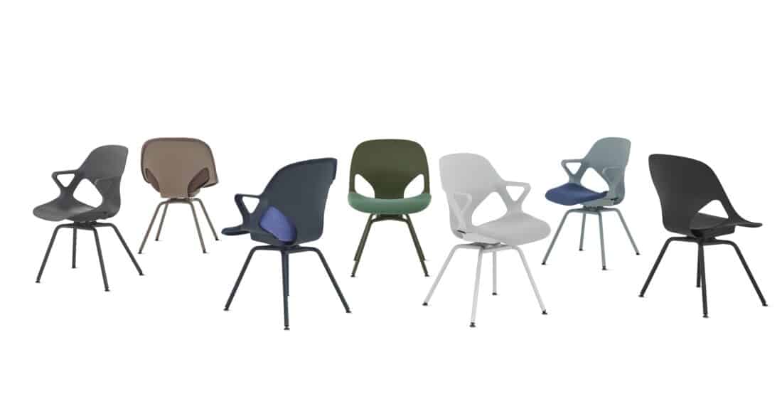 Herman Miller and Studio 7.5 introduce Zeph Side Chair