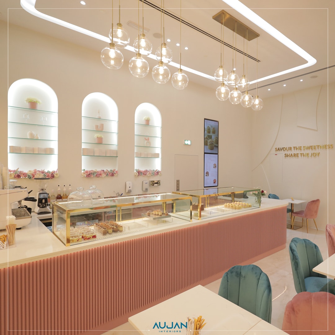 Cupcakery combines a visually appealing design with an inviting atmosphere