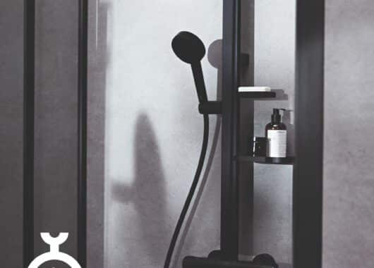 Alu+ German Design Award for its thermostatic shower system in the category of Excellent Product Design – Bath and Wellness