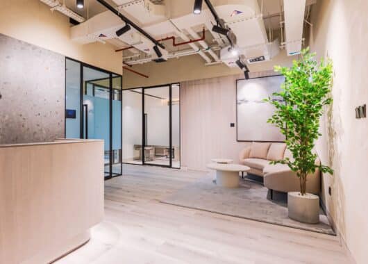 Horton Interiors has unveiled two meticulously designed office spaces for Exportera DMCC at Platinum Towers