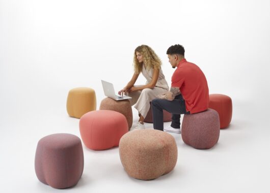 MillerKnoll: Transforming office spaces - Truffle Pouf by NaughtOne