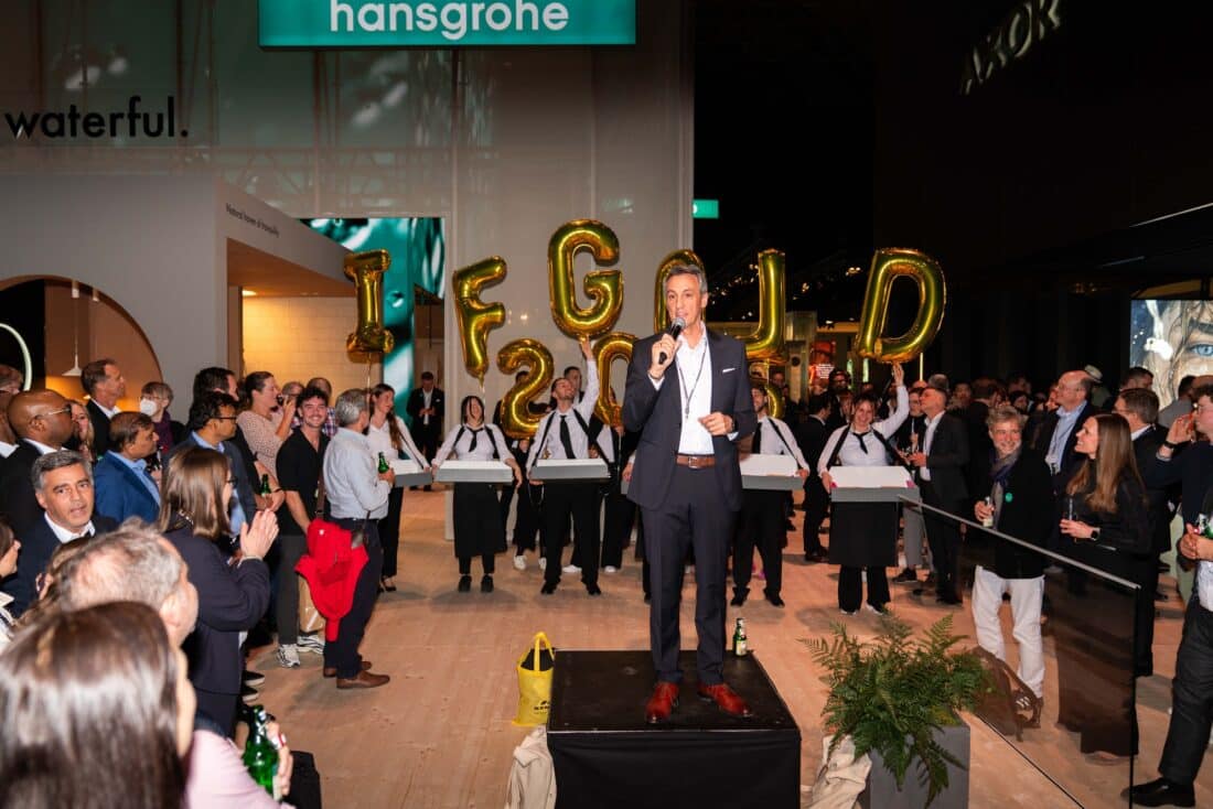 The Hansgrohe brand presented pioneering complete solutions for all areas of the modern bathroom under the motto “Life is waterful”
