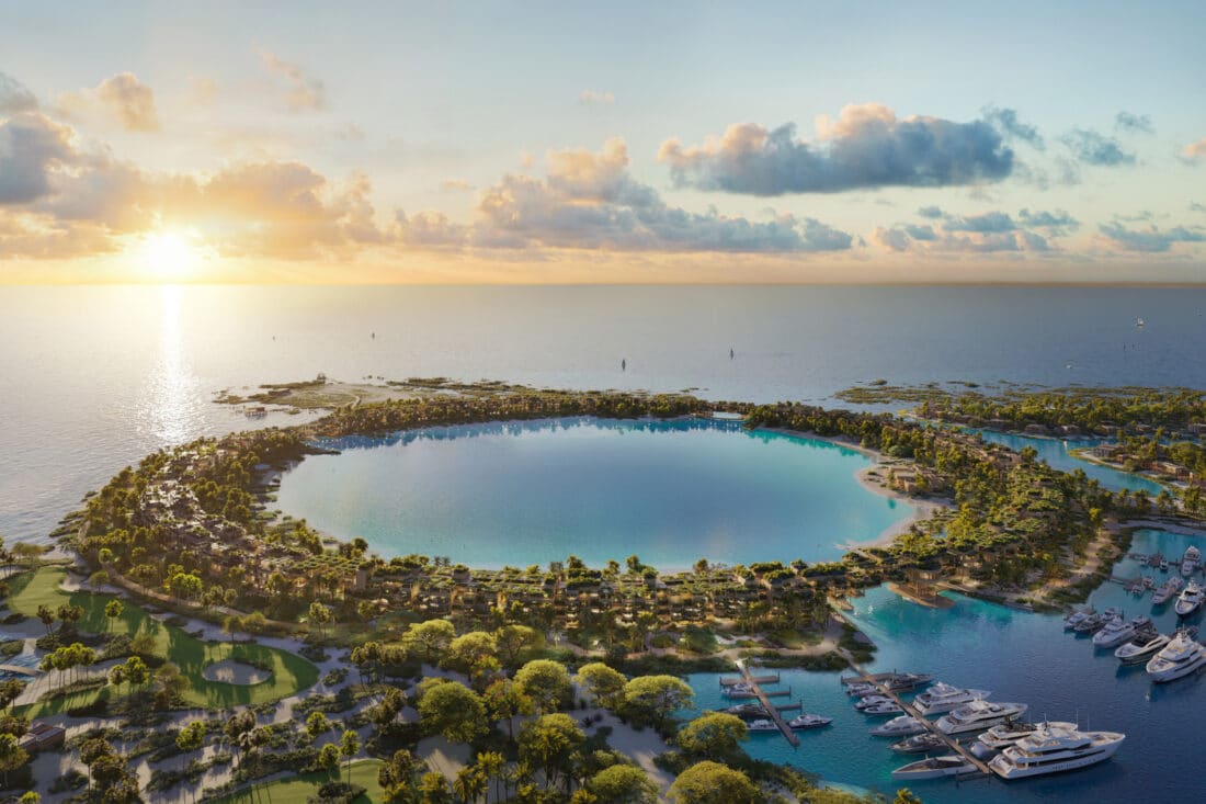 Laheq Island offers extensive amenities, entertainment and activities for residents and guests