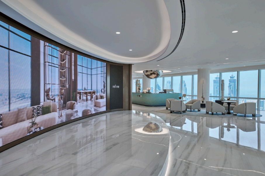 Panoramic stage, VIP meeting rooms, and flexible event zones — all with stunning city views