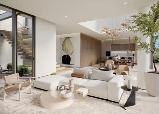 Blue Horizon: A standout villa within Nakheel’s prestigious Palm Jebel Ali development designed by NAGA and C’est Ici Design