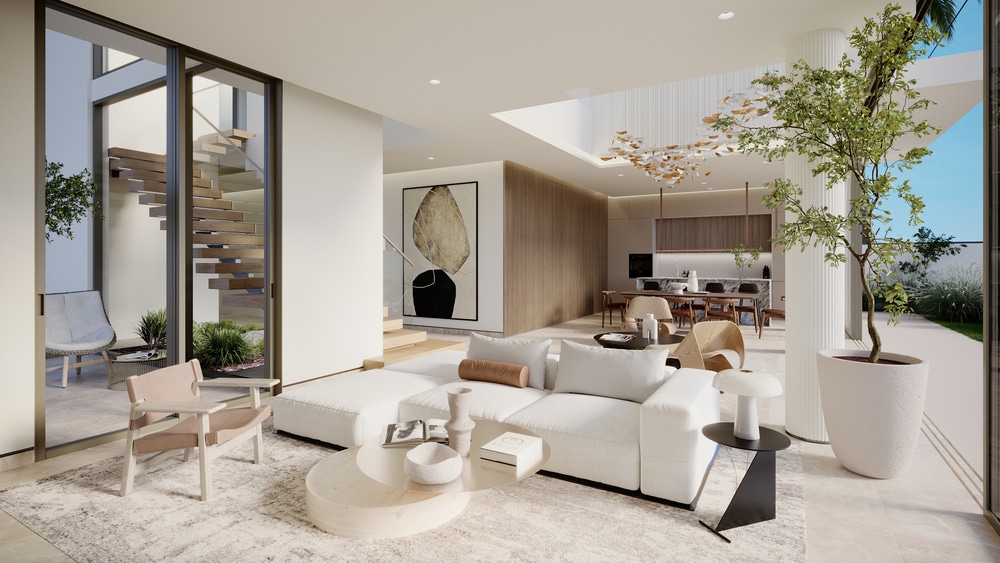 Blue Horizon: A standout villa within Nakheel’s prestigious Palm Jebel Ali development designed by NAGA and C’est Ici Design