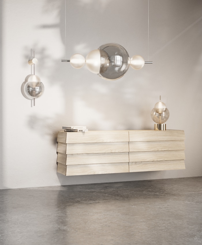 Sans Souci: Galileo's expanded line transforms lighting into an exploration of perception