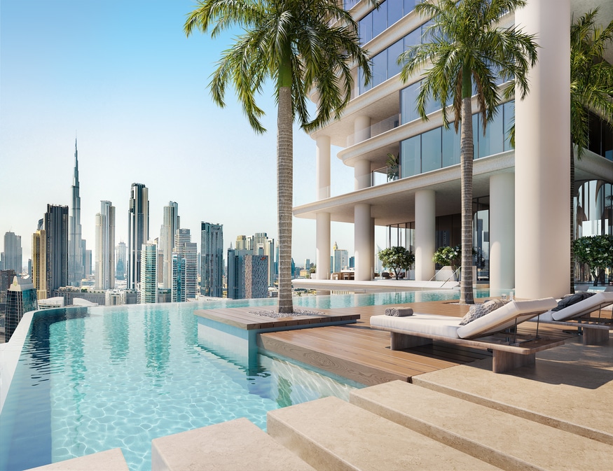 OMNIYAT VELA Viento Sky Amenity Deck