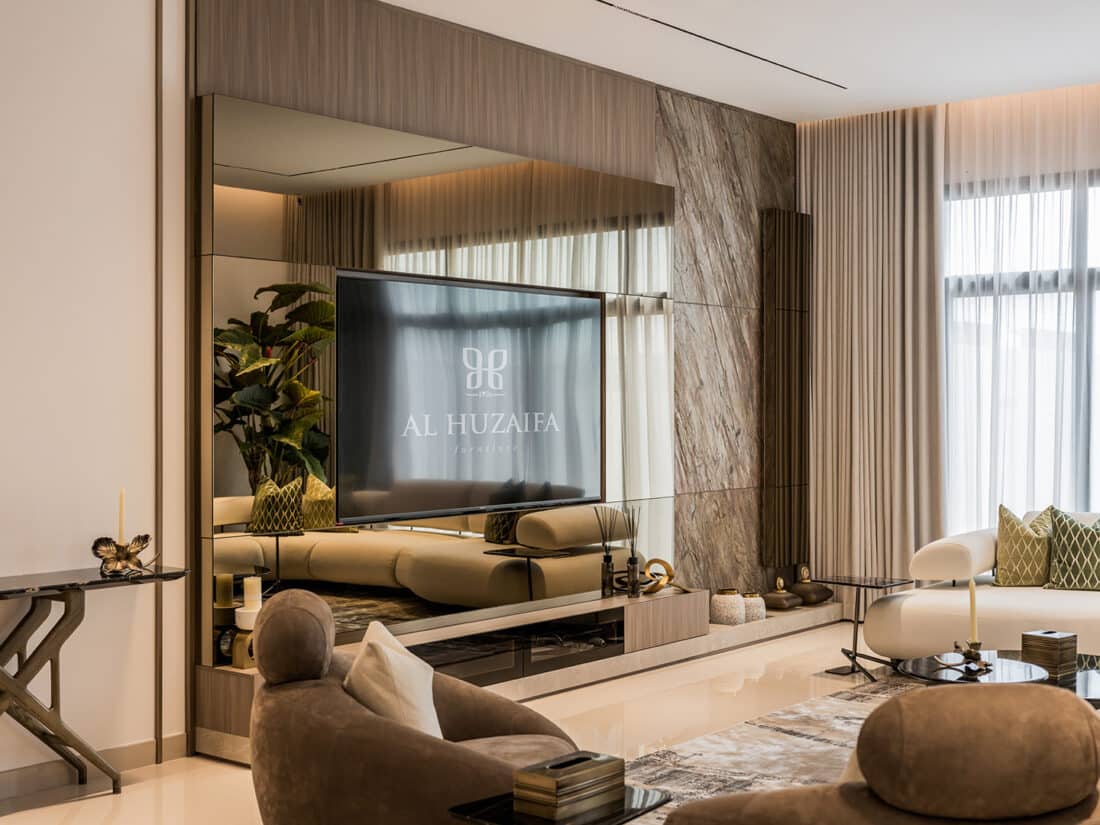 With this project, Al Huzaifa Design Studio continues to redefine luxury living experiences through a seamless design-to-delivery process