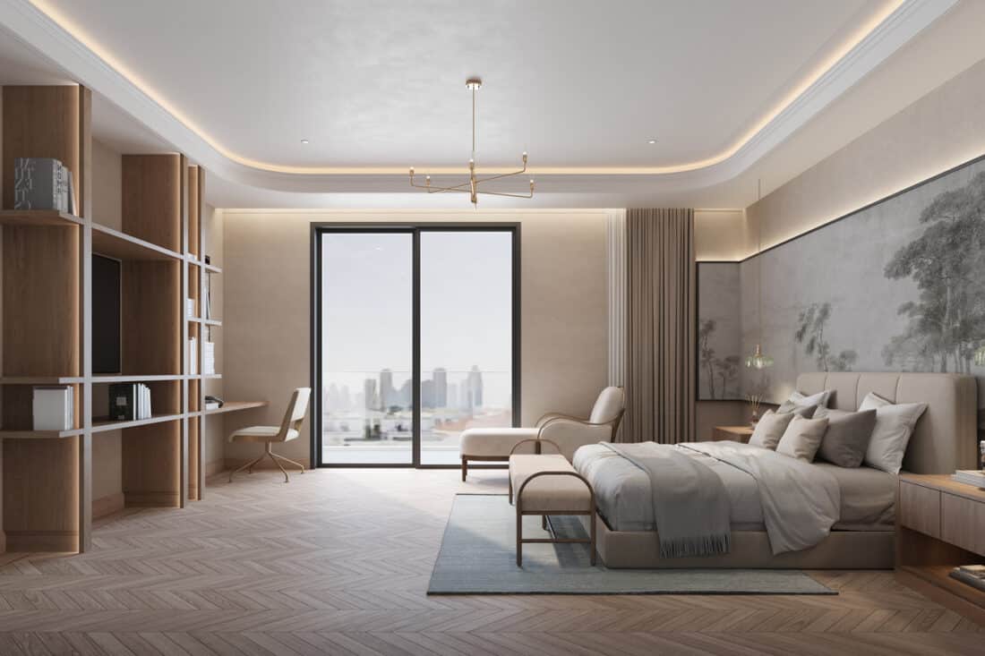 North 51 Consulting: Clean lines, bespoke finishes, and intelligent spatial flow define the residence