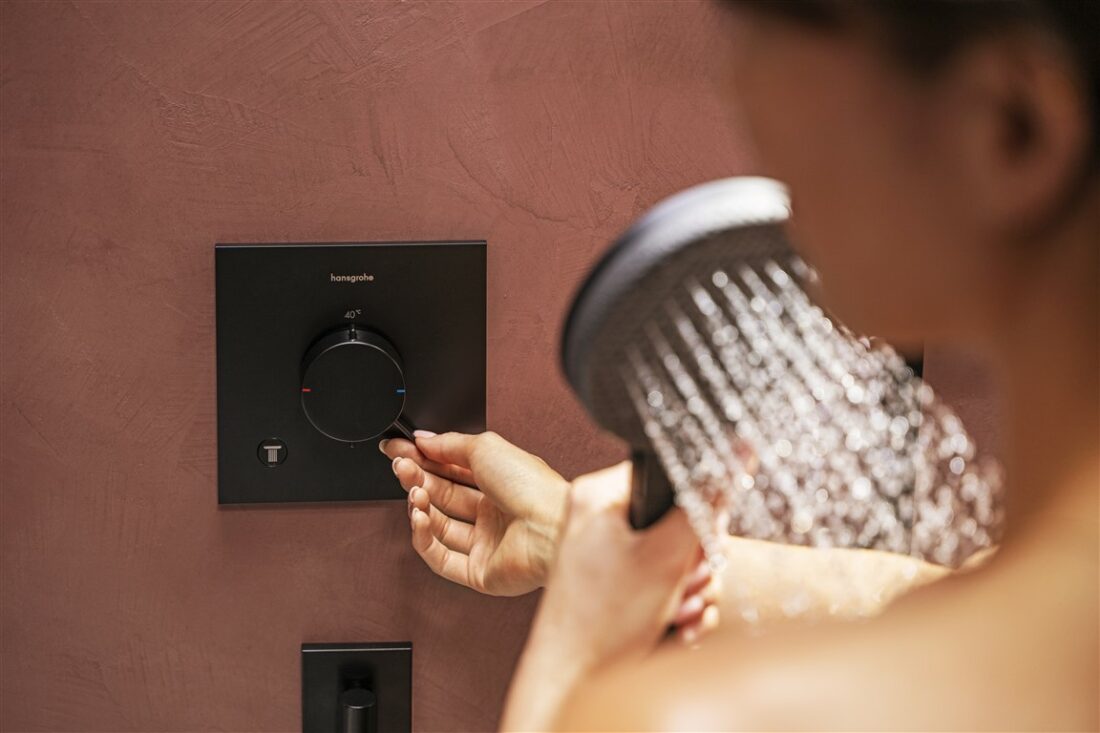 Ecostat Comfort from hansgrohe combines smart engineering with minimalist aesthetics