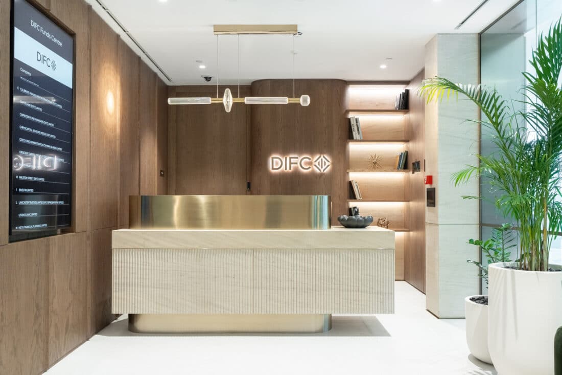 Bluehaus: the project blends formality with hospitality and approachability