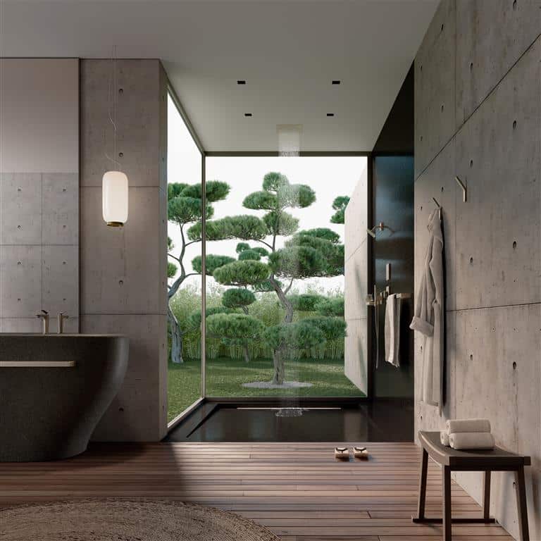 AXOR’s latest collaboration with Antonio Citterio brings to life three bathroom concepts that combine minimalist sophistication with deeply personal water experiences