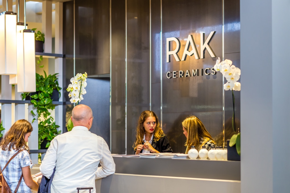 RAK Ceramics Announces Q2. Image source: Shutterstock