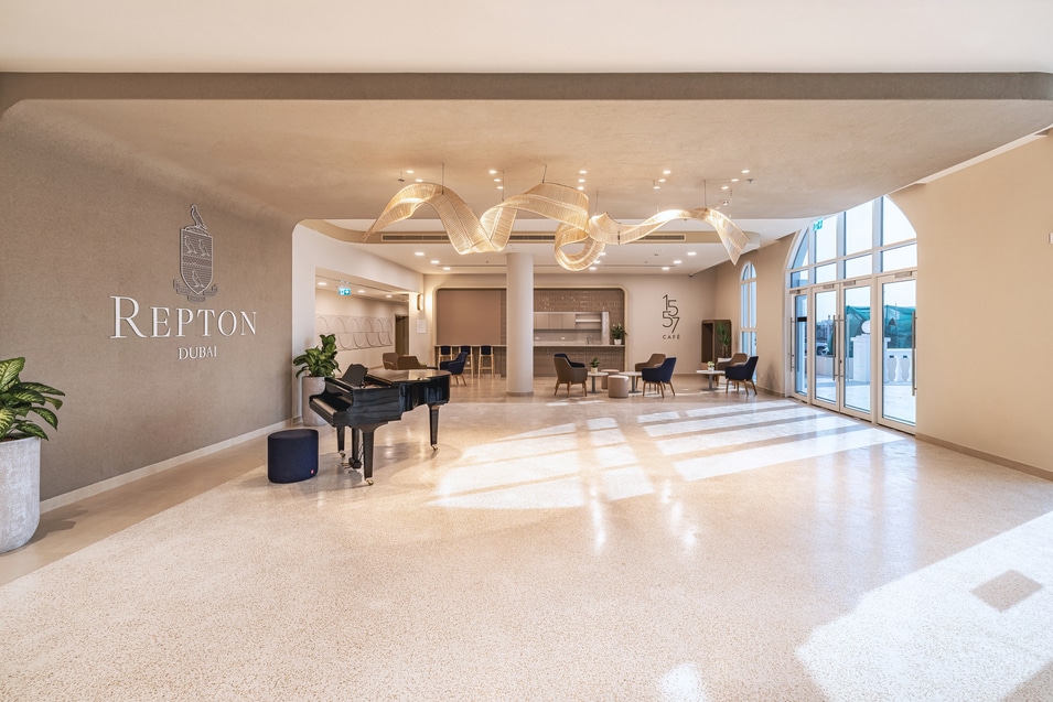 The Centre now sits at the cultural and creative heart of Repton Dubai