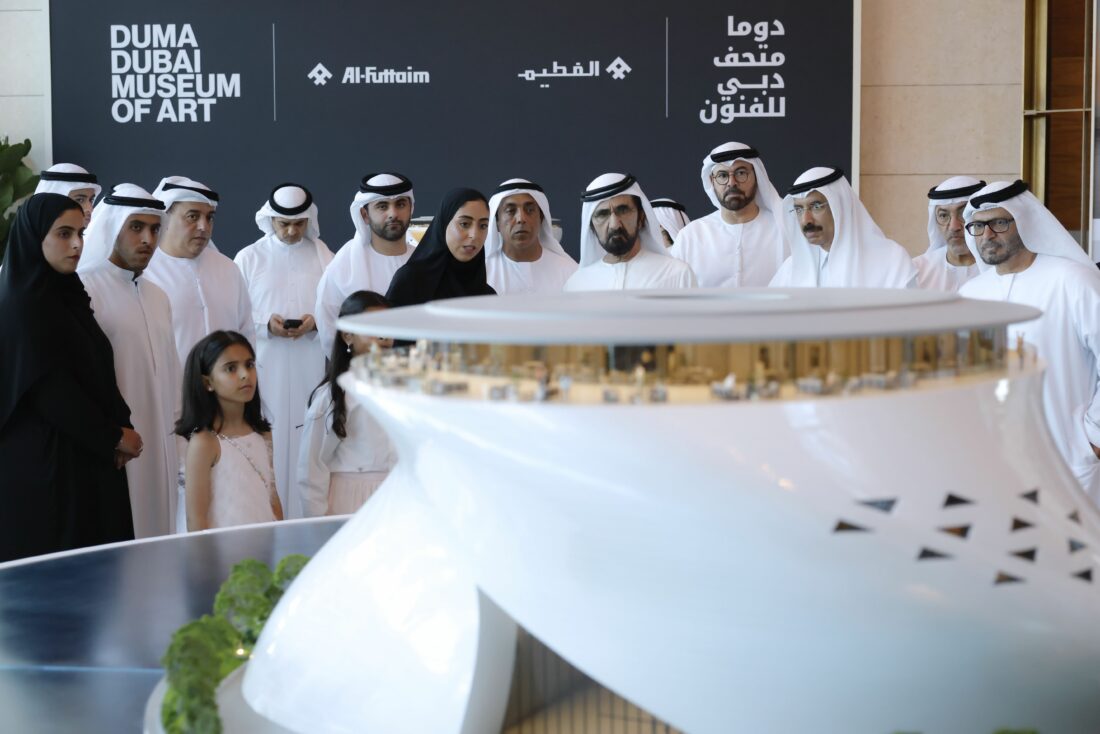HH Sheikh Mohammed bin Rashid Al Maktoum unveiled the Dubai Museum of Art (DUMA), a visionary project by the Al-Futtaim Group designed by Pritzker Prize-winning architect Tadao Ando