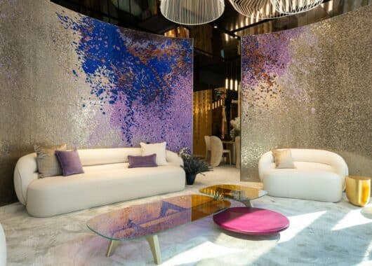 The new showroom embodies the brand’s vision of merging art, innovation, and beauty into a multisensory experience