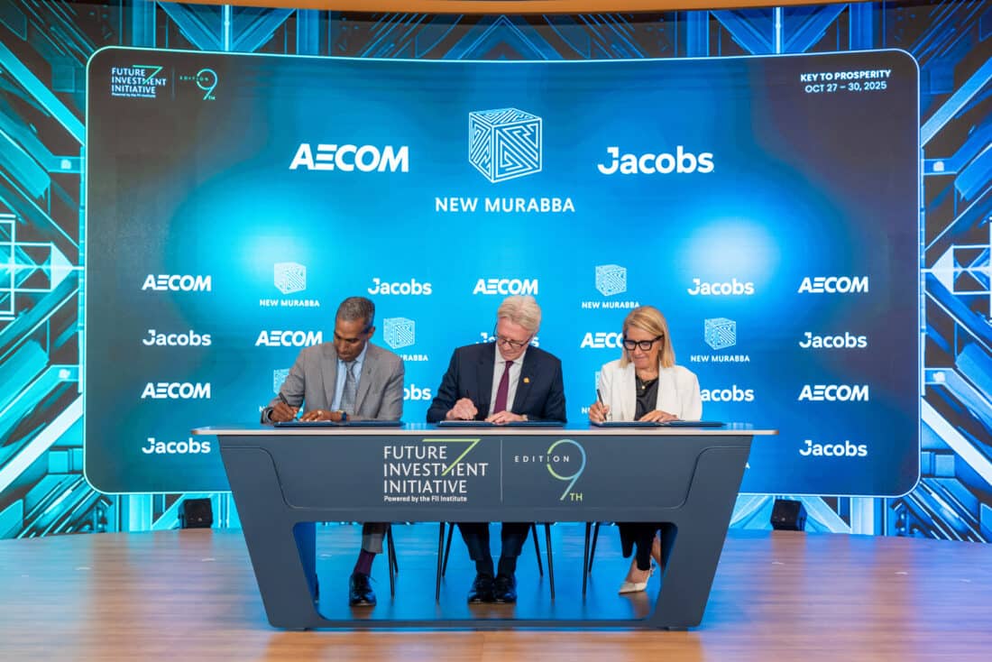AECOM, in joint venture with Jacobs, has been appointed by New Murabba Development Company to design The Mukaab