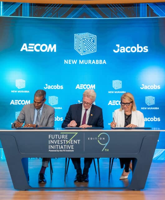 AECOM, in joint venture with Jacobs, has been appointed by New Murabba Development Company to design The Mukaab