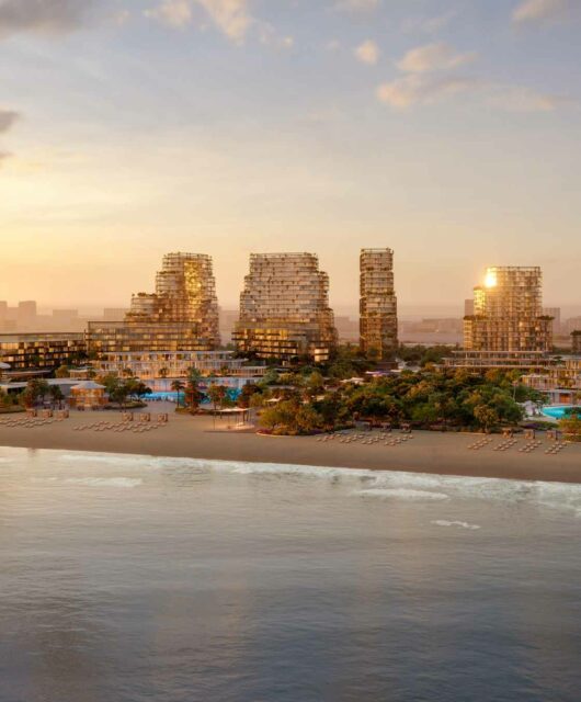 SIORA is conceived as a coastal sanctuary inspired by Japanese garden philosophies, including the pursuit of Ikigai