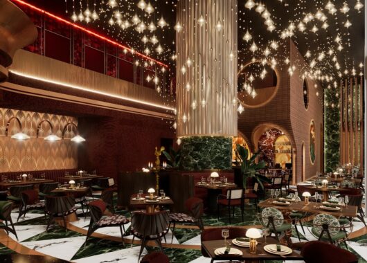 Jeeva Restaurant — luxurious dining with grand elegance. A space where every meal feels extraordinary