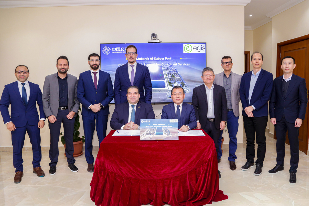 Al-Kabeer Port has long been envisioned as a cornerstone of Kuwait’s future trade and logistics network. Image source: Egis